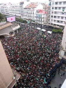 protests in Algeria