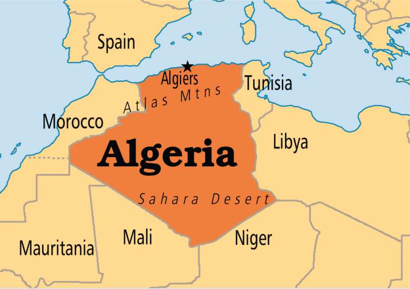 protests in algeria