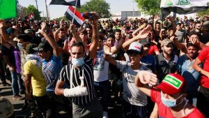 youth protesters in iraq