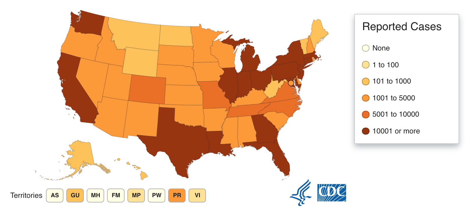coronavirus in the US