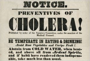 cholera fact sheet