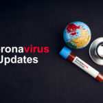 Coronavirus,Updates,Text,With,Stethoscope,,World,Globe,And,Blood,Sample