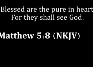 Blessed Are the Pure In Heart blessed are the pure in heart
