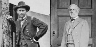 Generals Lee and Grant
