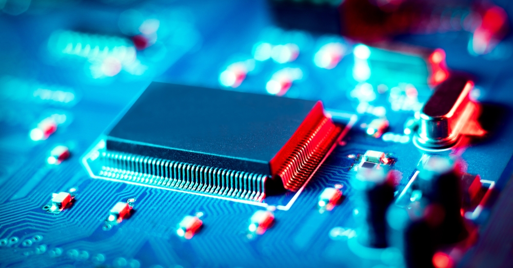 Microchip,On,Pcb,Circuit,Board,-,Electronic,Printed,Circuit,Board