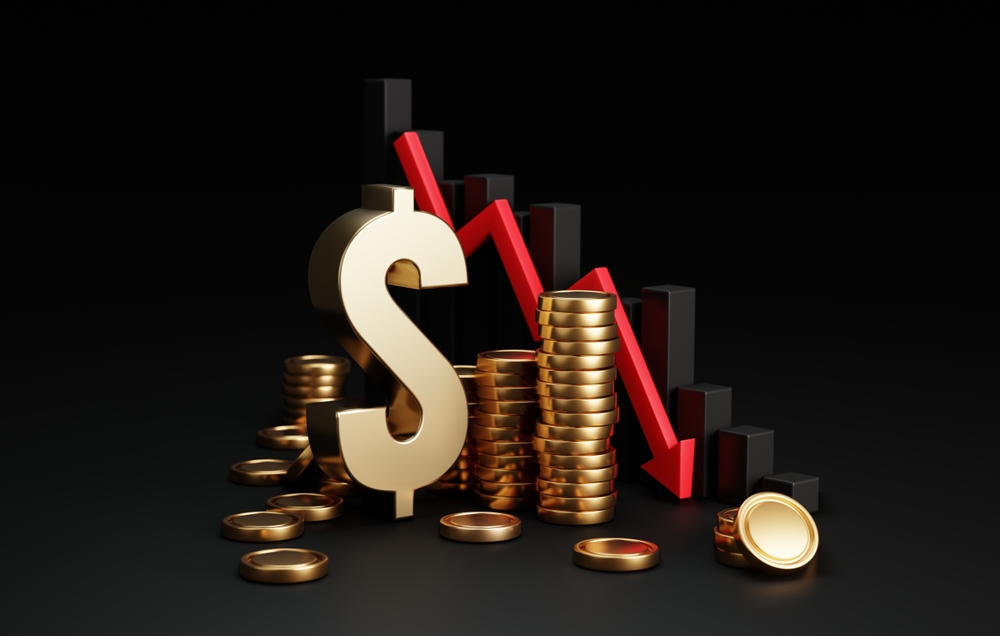Financial,Market,With,An,Impactful,Of,Dollar,Sign,Arrow,Chart,