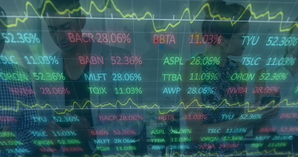 Image,Of,Stock,Market,Over,Diverse,Business,People,In,Office.